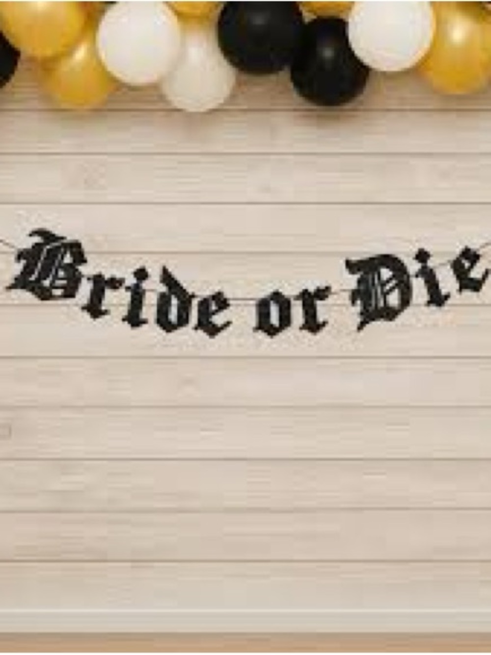 Bachelorette Supplies- 2 banners and 2 bride straws